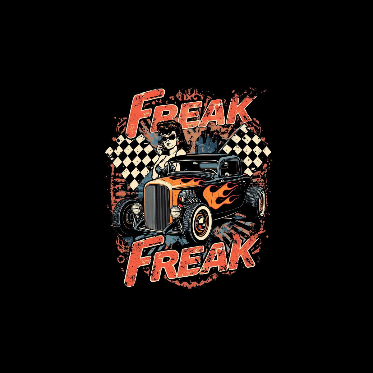 FREAK PIN UP - Premium Organic Shirt