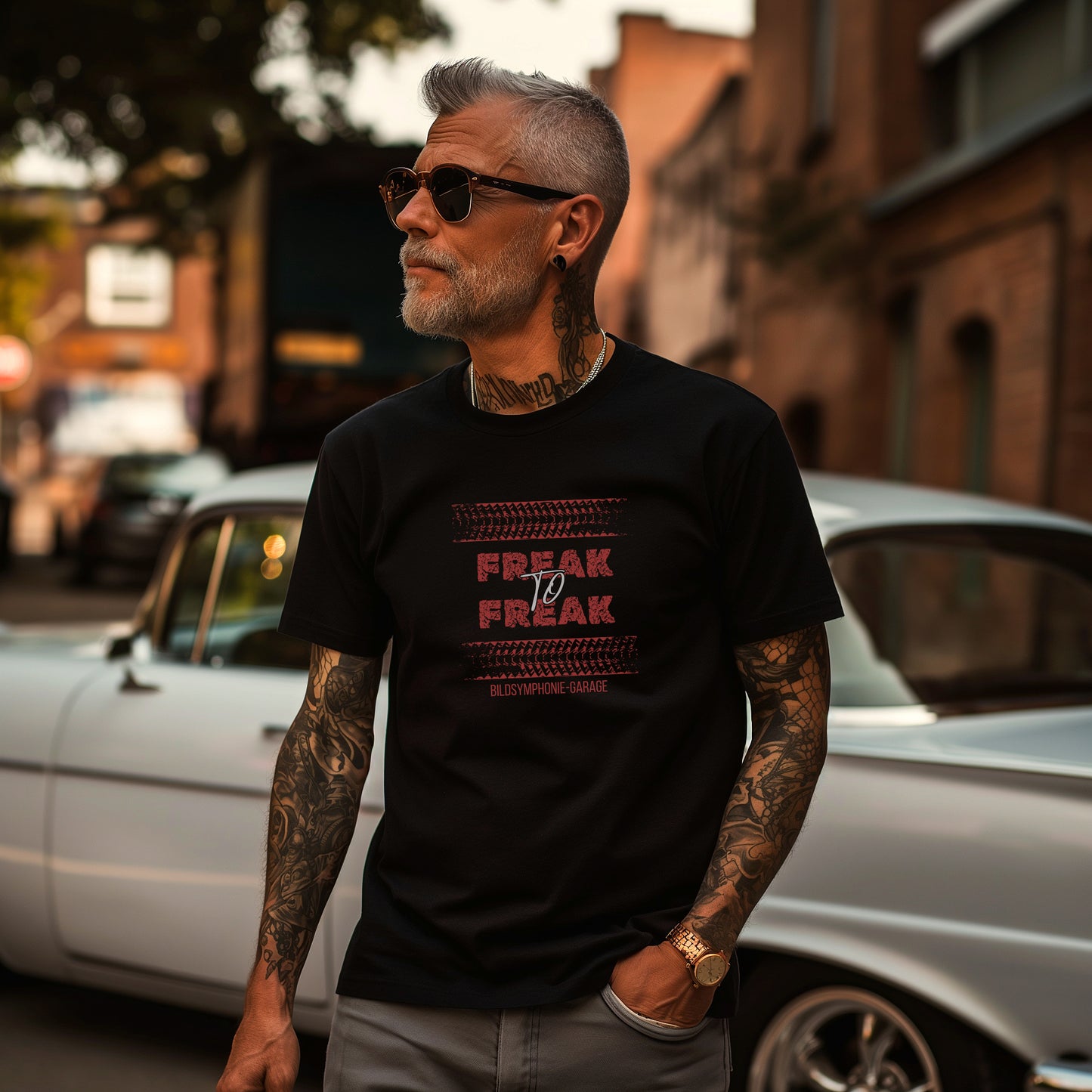 Freak Street - Camiseta premium unisex con cuello redondo | Bella + Lienzo 3001