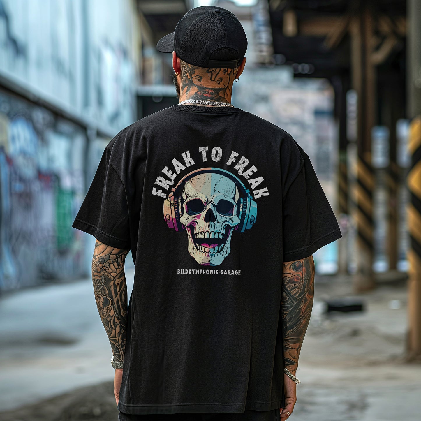 EARPHONE FREAK - VACANCY Oversized Shirt - limited to 100 pieces