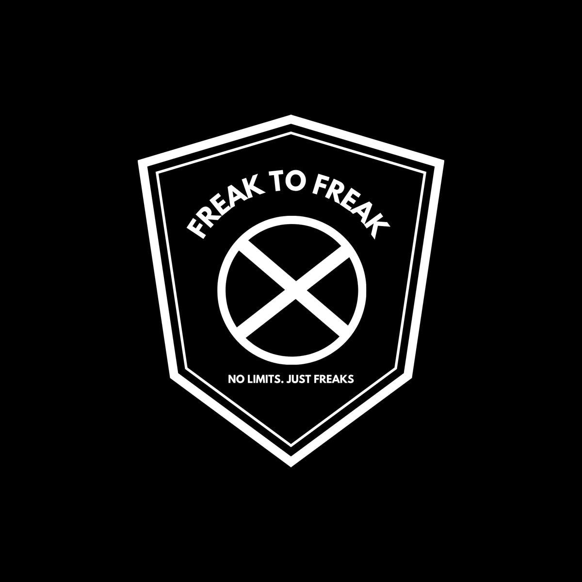 FREAK HEADLIGHT CROSS BLACK & WHITE- Bundle
