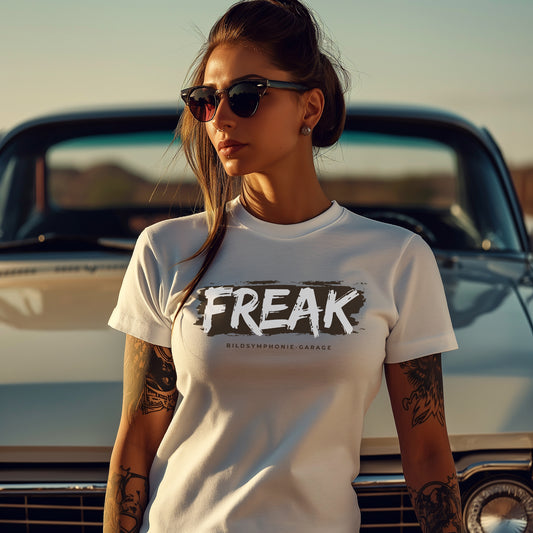 FREAK SOLO - Premium Damen-T-Shirt mit Rundhalsausschnitt | Bella + Canvas 6004