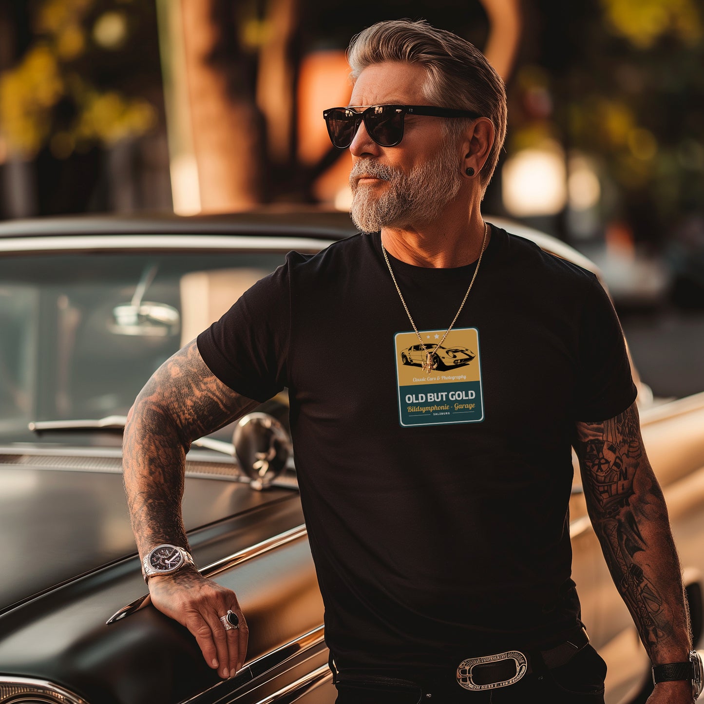 OLD BUT GOLD - Premium Unisex T-Shirt mit Rundhalsausschnitt | Bella + Canvas 3001