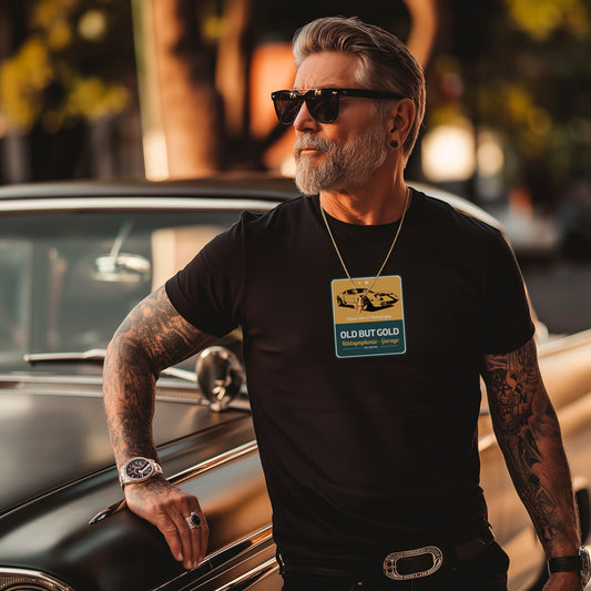 OLD BUT GOLD - Premium Unisex T-Shirt mit Rundhalsausschnitt | Bella + Canvas 3001