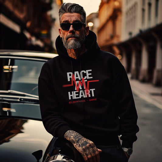 Racer Hoodie - HigherBlanks Premium Hoodie