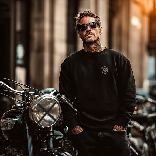 FREAK - Headlight Cross Unisex/Men  - Premium Organic Sweatshirt