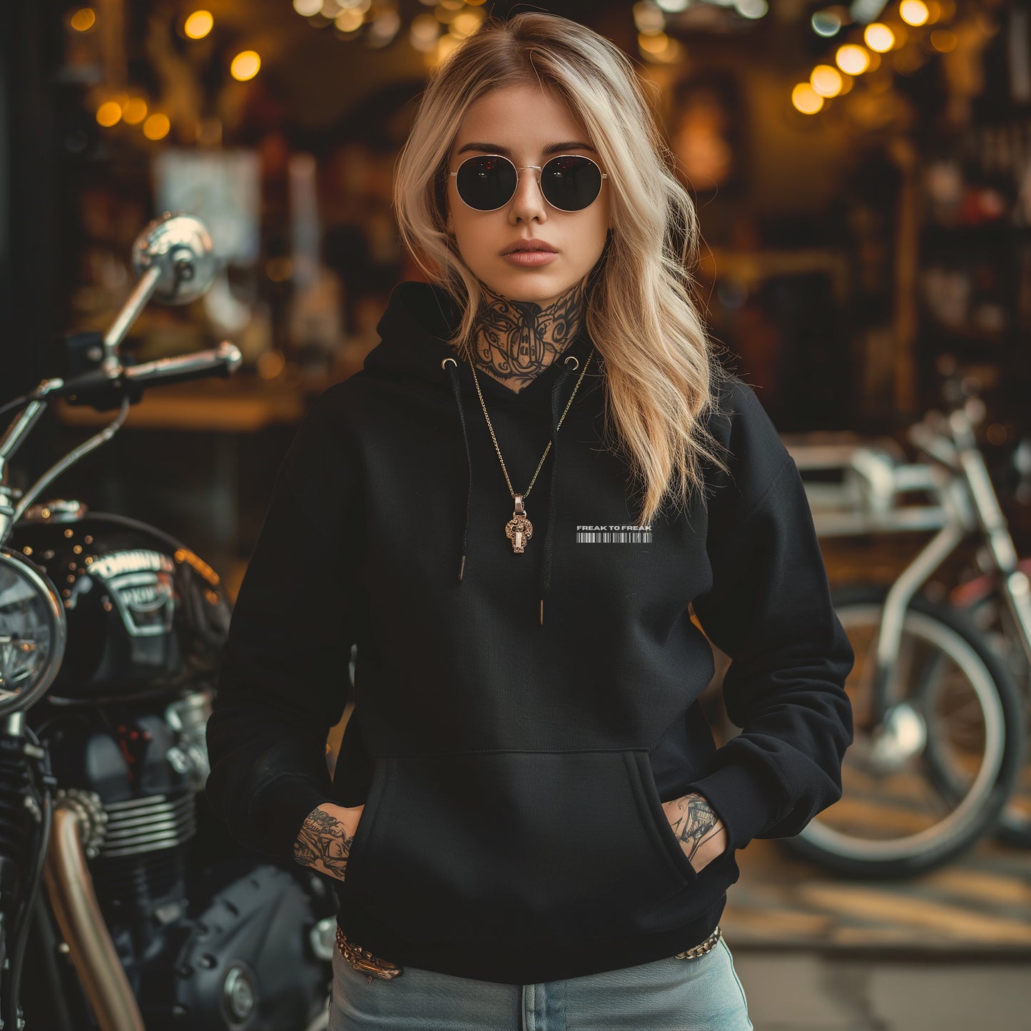 FREAK - Code - Premium Organic Hoodie