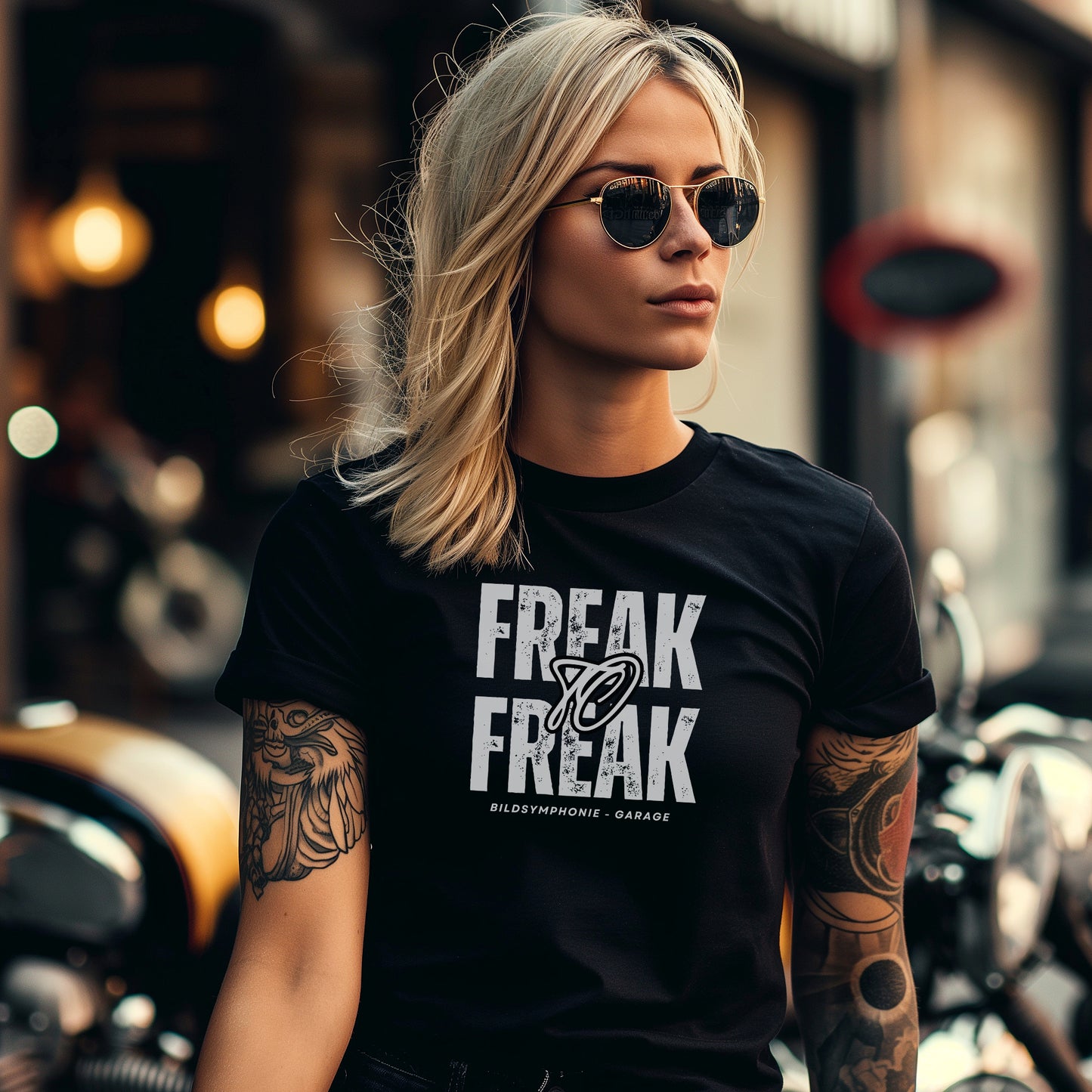 Freak Woman - Premium Womens Crewneck T-shirt | Bella + Canvas 6004