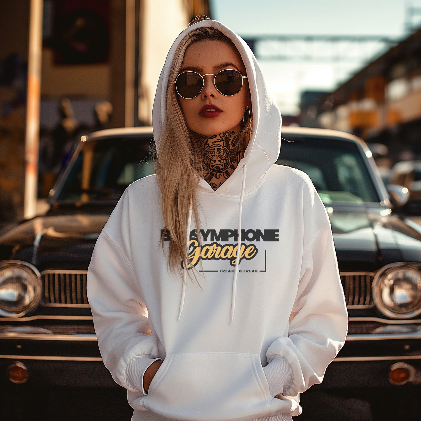 BSY Garage - Premium Organic Hoodie