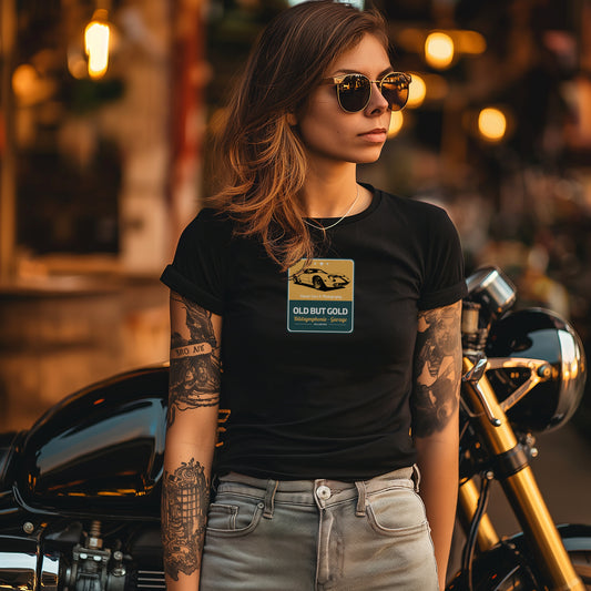 OLD BUT GOLD - Premium Damen-T-Shirt mit Rundhalsausschnitt | Bella + Canvas 6004