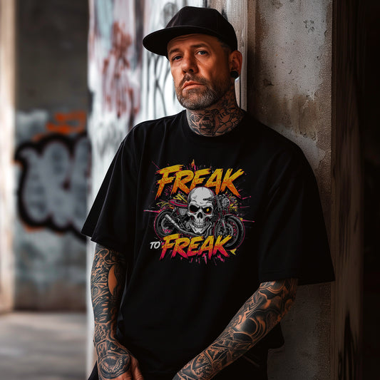 FREAK Skull Bike - Premium Organic Oversize Blast
