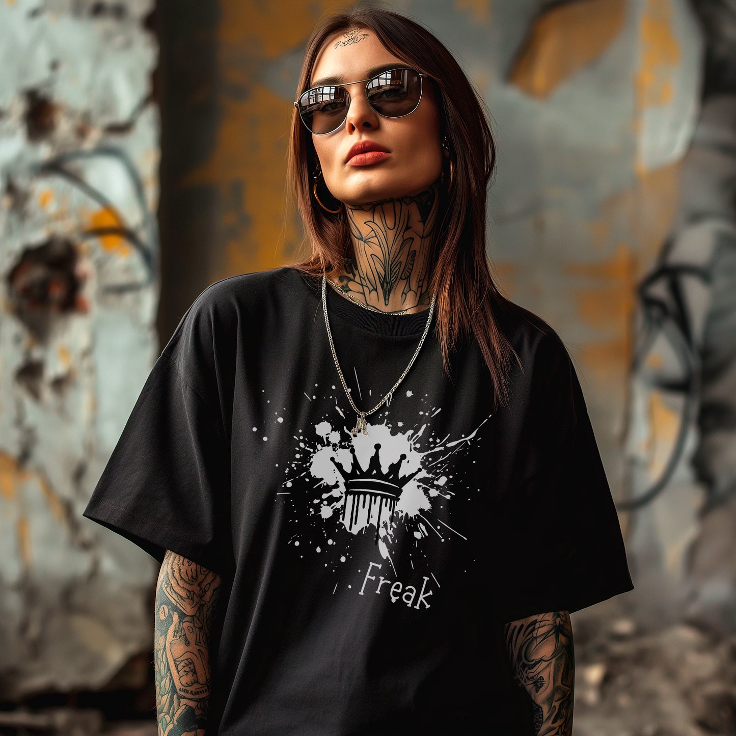 CROWN FREAK - VACANCY Oversized Shirt - limited to 100 pieces