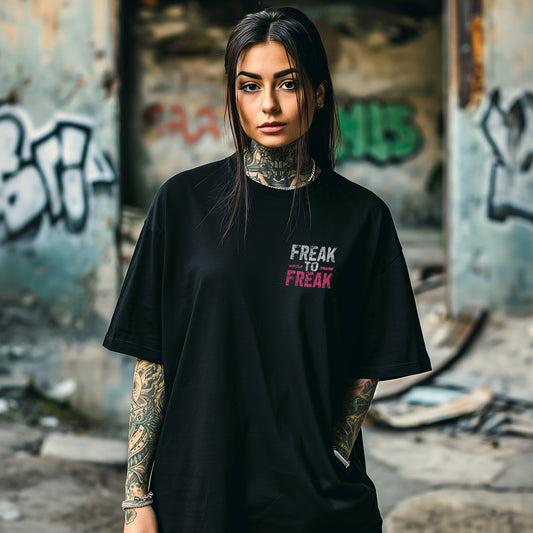 FREAK - Pink Premium Organic Oversize Blast