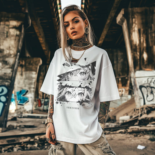 MANGA FREAK - Oversized Shirt - limited to 100 pieces