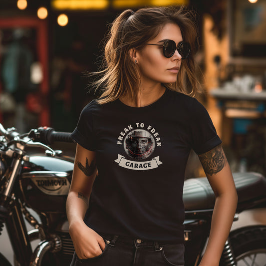 FREAK to FREAK - Dark - Premium Damen-T-Shirt mit Rundhalsausschnitt | Bella + Canvas 6004